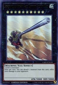 Superdreadnought Rail Cannon Gustav Max - The Lost Art Promotion - YuGiOh card