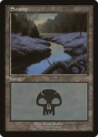 Swamp - Ardennes Fagnes - European Lands - Magic: The Gathering card