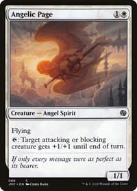 Angelic Page - Jumpstart - Magic: The Gathering card