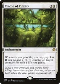 Cradle of Vitality - Jumpstart - Magic: The Gathering card