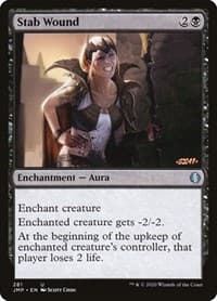 Stab Wound - Jumpstart - Magic: The Gathering card