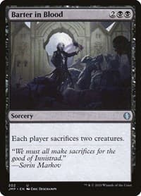 Barter in Blood - Jumpstart - Magic: The Gathering card