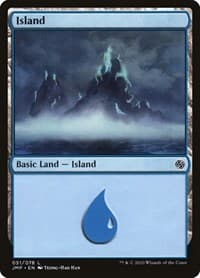 Island (051) - Jumpstart - Magic: The Gathering card