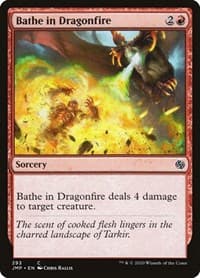 Bathe in Dragonfire - Jumpstart - Magic: The Gathering card