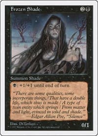 Frozen Shade - Fifth Edition - Magic: The Gathering card