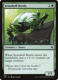 Ironshell Beetle - Jumpstart - Magic: The Gathering card