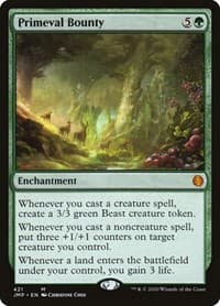 Primeval Bounty - Jumpstart - Magic: The Gathering card