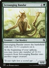 Scrounging Bandar - Jumpstart - Magic: The Gathering card