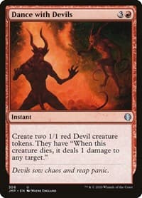 Dance with Devils - Jumpstart - Magic: The Gathering card