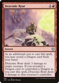 Draconic Roar - Jumpstart - Magic: The Gathering card