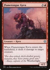 Flametongue Kavu - Jumpstart - Magic: The Gathering card