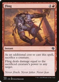 Fling - Jumpstart - Magic: The Gathering card