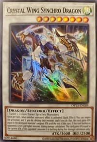 Crystal Wing Synchro Dragon - OTS Tournament Pack 13 - YuGiOh card