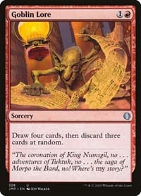 Goblin Lore - Jumpstart - Magic: The Gathering card