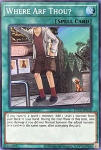 Where Arf Thou? - OTS Tournament Pack 13 - YuGiOh card