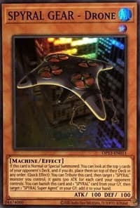 SPYRAL GEAR - Drone - OTS Tournament Pack 13 - YuGiOh card