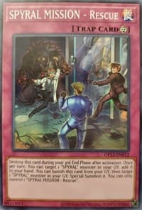 SPYRAL MISSION - Rescue - OTS Tournament Pack 13 - YuGiOh card