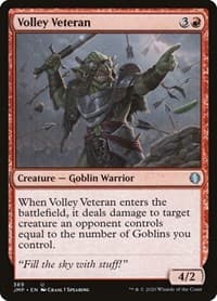 Volley Veteran - Jumpstart - Magic: The Gathering card