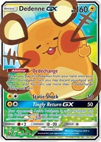 Dedenne GX - 195a/214 - Alternate Art Promos - Pokemon card