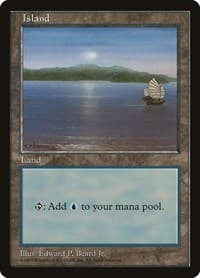 Island - Red Pack (Beard, Jr.) - APAC Lands - Magic: The Gathering card