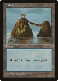 Island - Blue Pack (Eggleton) - APAC Lands - Magic: The Gathering card