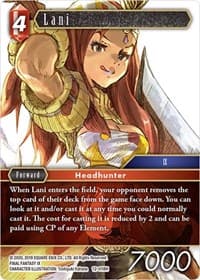 Lani - Opus XII - Final Fantasy TCG card