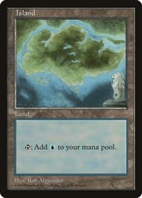 Island - Clear Pack (Alexander) - APAC Lands - Magic: The Gathering card