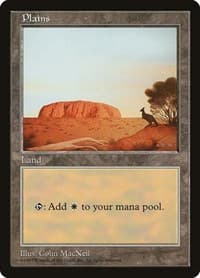 Plains - Blue Pack (MacNeil) - APAC Lands - Magic: The Gathering card