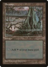 Swamp - Red Pack (Beard, Jr.) - APAC Lands - Magic: The Gathering card