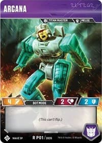 Arcana - Transformers Promos - Transformers TCG card