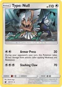 Type: Null - 89/111 (SM Crimson Invasion) - Deck Exclusives - Pokemon card
