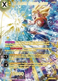 SS Gogeta, Dynamic Unison (SPR) - Rise of the Unison Warrior - Dragon Ball Super: Masters card