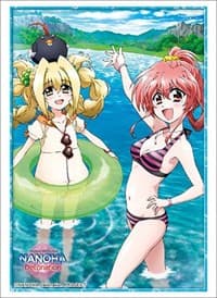 Bushiroad Sleeve Collection HG Vol.2479: Magical Girl Lyrical Nanoha Detonation - Iris & Yuri (60-Pack) - Bushiroad Card Sleeves - Card Sleeves card