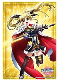 Bushiroad Sleeve Collection HG Vol.2474: Magical Girl Lyrical Nanoha Detonation - Fate T. Harlaown(60-Pack) - Bushiroad Card Sleeves - Card Sleeves card