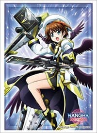 Bushiroad Sleeve Collection HG Vol.2476: Magical Girl Lyrical Nanoha Detonation - Hayate Yagami (60-Pack) - Bushiroad Card Sleeves - Card Sleeves card