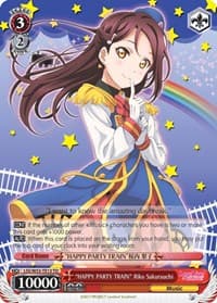 "HAPPY PARTY TRAIN" Riko Sakurauchi - Love Live! Sunshine!! Extra Booster - Weiss Schwarz card