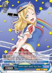 "HAPPY PARTY TRAIN" Mari Ohara - Love Live! Sunshine!! Extra Booster - Weiss Schwarz card