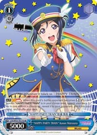 "HAPPY PARTY TRAIN" Kanan Matsuura (SR) - Love Live! Sunshine!! Extra Booster - Weiss Schwarz card