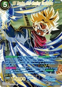 SS Trunks, God-Sealing Technique (SPR) - Rise of the Unison Warrior - Dragon Ball Super: Masters card
