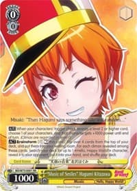 "Music of Smiles" Hagumi Kitazawa - BanG Dream! Vol.2 - Weiss Schwarz card
