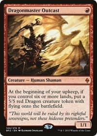 Dragonmaster Outcast - Promo Pack: Core Set 2021 - Magic: The Gathering card