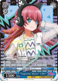 "Supreme Music" CHU² (SP) (A) - BanG Dream! Vol.2 - Weiss Schwarz card