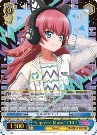 "Supreme Music" CHU² (SSP) - BanG Dream! Vol.2 - Weiss Schwarz card