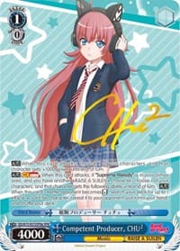 Competent Producer, CHU² (SPM) (A) - BanG Dream! Vol.2 - Weiss Schwarz card