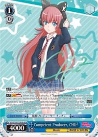 Competent Producer, CHU² (SPM) (B) - BanG Dream! Vol.2 - Weiss Schwarz card