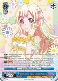 "Interweaving Music" Chisato Shirasagi (SP) (B) - BanG Dream! Vol.2 - Weiss Schwarz card