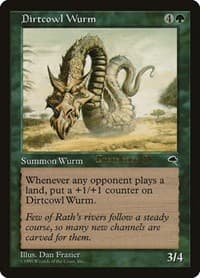 Dirtcowl Wurm - Prerelease Cards - Magic: The Gathering card