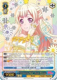 "Interweaving Music" Chisato Shirasagi (SSP) - BanG Dream! Vol.2 - Weiss Schwarz card