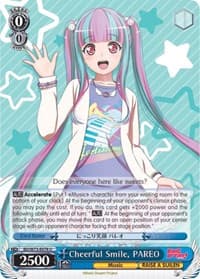 Cheerful Smile, PAREO - BanG Dream! Vol.2 - Weiss Schwarz card
