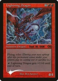 Lightning Dragon - Prerelease Cards - Magic: The Gathering card